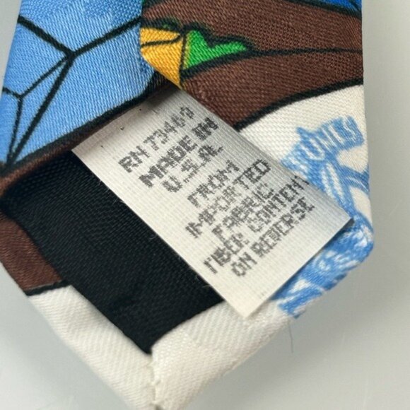 Looney Tunes Stamp Collection Bugs Bunny Drop Mail Tie 1997 - Picture 9 of 15